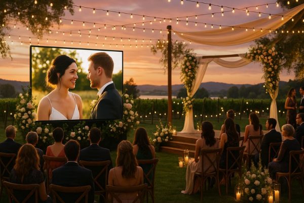 LED Screen Rental for Wedding